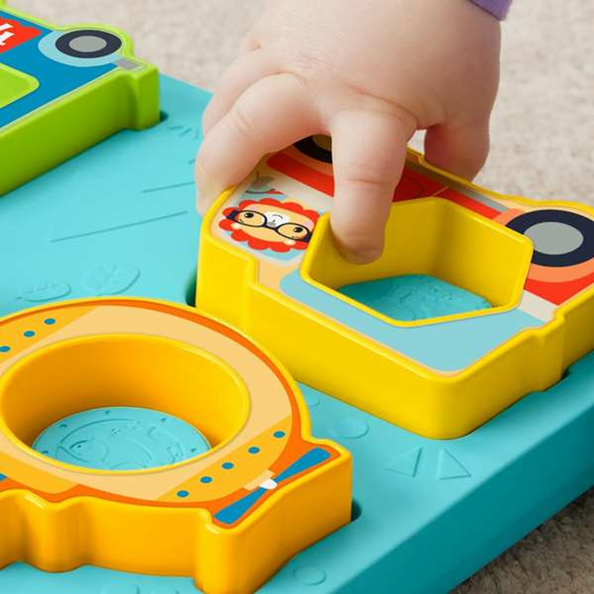 Barnepuslespill av Tre Fisher-Price Bil